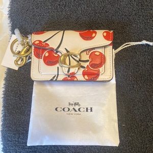 Coach Cherry Wallet - on chain